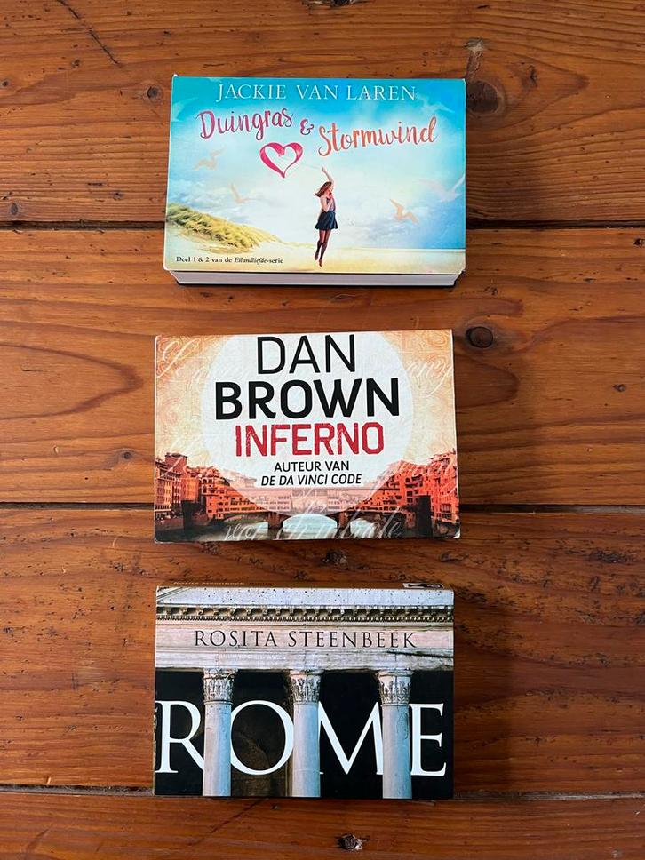 dwarsliggers: Jackie van Laren, Dan Brown, Rosita Steenbeek, Boeken, Romans, Gelezen, Nederland, Ophalen