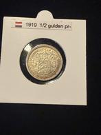 1/2 gulden 1919, Ophalen of Verzenden, Koningin Wilhelmina, ½ gulden