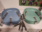 Bumbo Stoelverhogers - Blauw & Groen, Ophalen, Gebruikt, Meegroeistoel, Gordel(s)