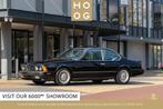 BMW M6 E24 (M635 CSI model) (bj 1989), Auto's, Oldtimers, Lederen bekleding, Zwart, 4 stoelen, Zwart