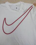 L shirt nike just do it, Maat 52/54 (L), Wit, Nieuw, NIKE