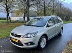 Ford Focus Wagon 1.8 Limited Flexi Fuel*NAP*NEW APK 12/26, Euro 5, 125 pk, Gebruikt, Zwart