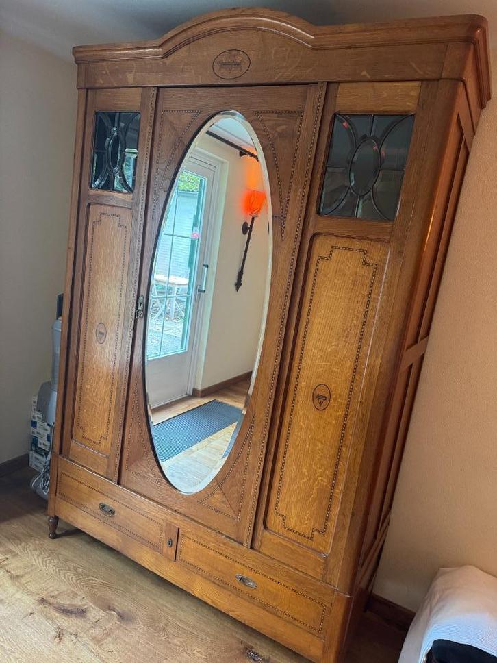 kast, Huis en Inrichting, Kasten | Kledingkasten, Gebruikt, 150 tot 200 cm, 150 tot 200 cm, 50 tot 75 cm, Met lade(s), Met deur(en)
