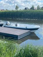 Consoleboot 4.50m 20 PK Honda 4-takt Zelflozend Trailer, Watersport en Boten, Sloepen, Ophalen, 10 tot 30 pk, Gebruikt, 3 tot 6 meter