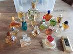 Mini parfumflesjes vol en half vol, Ophalen of Verzenden, Gebruikt, Miniatuur