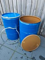 Vat 210 l ijzer, Ophalen, Nieuw, Vuurton