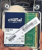 crucial 2x8gb sodimm ram, Computers en Software, RAM geheugen, Ophalen, DDR4, Nieuw, Laptop
