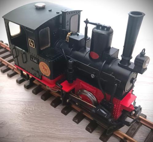 LGB 2040 Stoomlok Stainz Nr 4, zwart, Hobby en Vrije tijd, Modeltreinen | Overige schalen, Gebruikt, Locomotief, Gelijkstroom