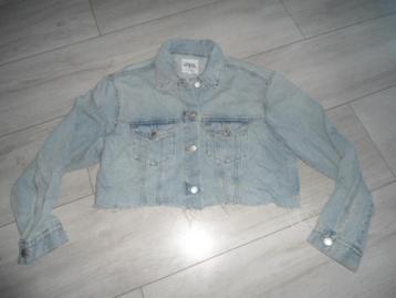 Zara; Vintage crop-spijkerjasje; maat L beschikbaar voor biedingen