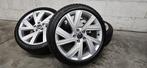 18" VW Golf R-line Bergamo orig velgen winterbanden, Auto-onderdelen, Banden en Velgen, 18 inch, Gebruikt, Banden en Velgen, Personenwagen