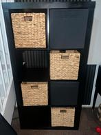 Zwarte open kast gratis, Ophalen, Gebruikt, 100 tot 150 cm, 150 tot 200 cm