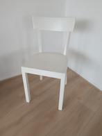 Leuke stevige witte houten stoel, Ophalen, Gebruikt, Wit, Hout