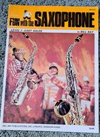 Fun with the saxophone, Muziek en Instrumenten, Bladmuziek, Les of Cursus, Gebruikt, Ophalen of Verzenden, Saxofoon