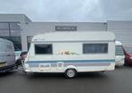 Hobby Elegance 440, Caravans en Kamperen, Caravans, Hobby, Omvormbare zithoek, Bedrijf, Treinzit