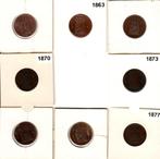1 cent 1862 t/m 1877 Willem III complete set, Setje, Ophalen of Verzenden, Koning Willem III, 1 cent