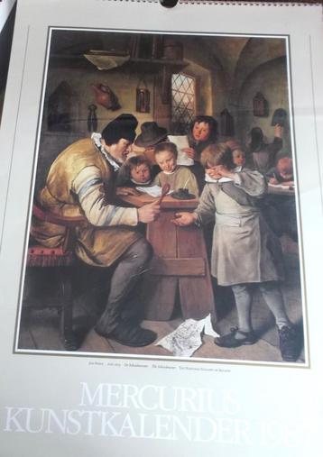 Mercurius kunstkalender 1987 en de Vaderlandse Kalender 1960 beschikbaar voor biedingen