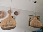 2 prachtige '2-tone' rotan lampen !, Huis en Inrichting, Ophalen, Zo goed als nieuw, Minder dan 50 cm