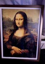 Mona Lisa Print in Lijst, Ophalen of Verzenden, Zo goed als nieuw
