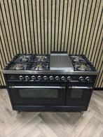 Boretti Fornuis 120cm Gas + Frytop + Multifunctionele Ovens, Witgoed en Apparatuur, Fornuizen, Warmhoudplaat, 60 cm of meer, Ophalen of Verzenden