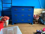 Vintage commode + plankje, Kinderen en Baby's, Kinderkamer | Commodes en Kasten, Gebruikt, 50 tot 70 cm, 75 tot 100 cm, Ophalen