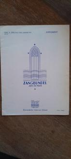 Zangbundel Joh. de Heer - Piano/Koormuziek, Ophalen of Verzenden, Thema, Religie en Gospel, Gebruikt