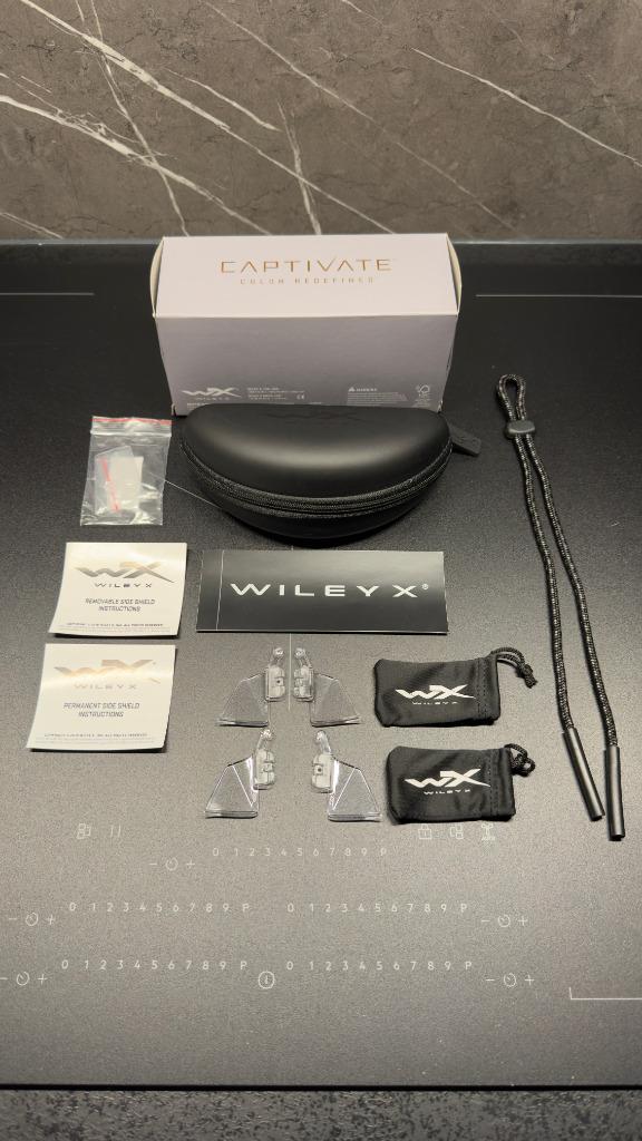 Wiley-X WX Trek - Captivate Polarized zonnebril, Watersport en Boten, Hengelsport | Karpervissen, Gebruikt, Overige typen, Ophalen