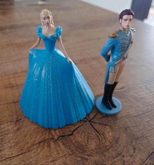 Disney Bullyland Assepoester Cinderella poppetjes figuren, Verzamelen, Disney, Zo goed als nieuw, Beeldje of Figuurtje, Assepoester of Belle