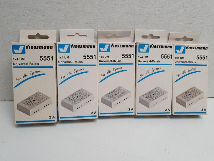 VIESSMANN 5551 Universal-Relais in OVP per stuk € 12,50, Hobby en Vrije tijd, Modeltreinen | H0, Gebruikt, Rails, Gelijkstroom of Wisselstroom