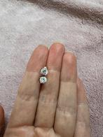 Zilveren oorbellen 925 – zirkonia – stekers - nieuw, Nieuw, Ophalen of Verzenden, Knopjes of Stekers, Zilver