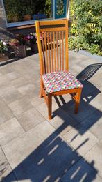6 eetkamerstoelen kersen., Huis en Inrichting, Stoelen, Ophalen, Gebruikt, Bruin, Modern klassiek