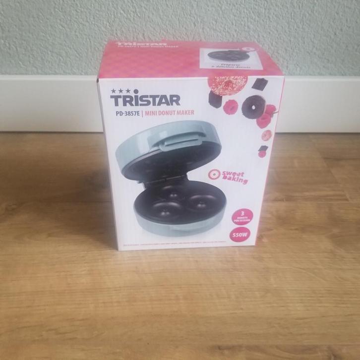 Tristar Mini Donut Maker - Nieuw in doos!, Witgoed en Apparatuur, Airfryers, Ophalen of Verzenden
