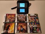 Nintendo DS Lite Zwart + 6 Games!, Spelcomputers en Games, Games | Nintendo DS, Gebruikt, Overige genres, 1 speler, Ophalen of Verzenden