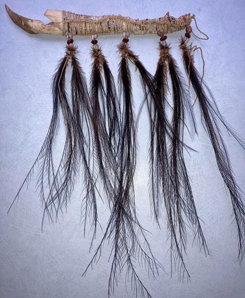 Papoea dolk Papua dagger Asmat Sepik, Antiek en Kunst, Kunst | Niet-Westerse kunst, Verzenden