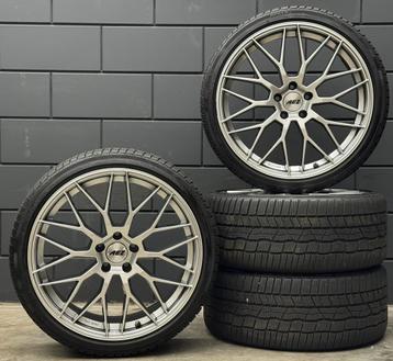 20 inch AEZ Crest Hyper - Audi A5 S5 5x112 ET35 Continental beschikbaar voor biedingen