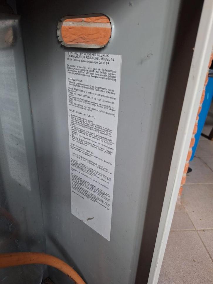 Propaan Bijzetkachel voor Hobbyruimte, Tuin en Terras, Tuinhaarden, Ophalen