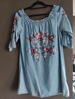 Leuke jeans jurk - tuniek maat S/M 36/38, Blauw, Ophalen of Verzenden, Maat 36 (S), Gedragen
