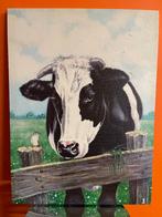 Set van 3 koeienschilderijen Theo Schildkamp, Antiek en Kunst, Ophalen