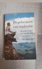 Davidj de geheimen van meditatie, Boeken, Esoterie en Spiritualiteit, Nieuw, Davidji, Instructieboek, Ophalen of Verzenden