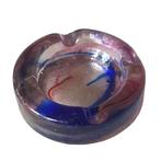 Vintage art glass ashtray - handmade, Ophalen of Verzenden