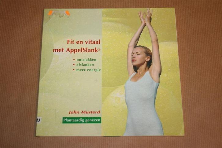 Fit en vitaal met appelslank. Ontslanken, afslanken..., Boeken, Gezondheid, Dieet en Voeding, Gelezen, Dieet en Voeding, Ophalen of Verzenden
