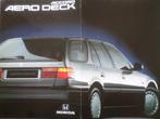 Honda Accord Aerodeck 1991 Brochure, Boeken, Auto's | Folders en Tijdschriften, Gelezen, Honda, Verzenden