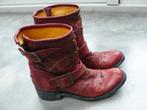 OLD GRINGO rood leren cowboy boots 38 NIEUWSTAAT MEXICANA, Hoge laarzen, Ophalen of Verzenden, Zo goed als nieuw, OLD GRINGO