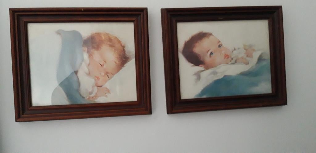 Mooie schilderijtjes, Ophalen of Verzenden, Lamp