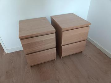 Nachtkastjes malm Ikea - afbeelding 1