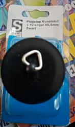 Plugstop kunststof 45.5 mm, Ophalen of Verzenden, Nieuw, Zwart, Overige typen