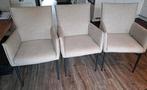 Eetkamerstoelen, Huis en Inrichting, Ophalen, Zo goed als nieuw, Overige kleuren, Stof