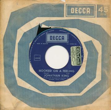 2190 Jonathan King - Hooked on a feeling (1971) beschikbaar voor biedingen