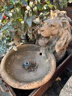 2x Tuin ornamenten leeuw water fontijn, Ophalen of Verzenden, Zo goed als nieuw, Waterornament