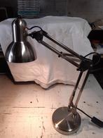 Metalen buro-lamp, Ophalen of Verzenden, Gebruikt, Metaal, 50 tot 75 cm