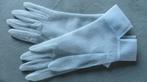 Vintage handschoentjes lichtblauw, Antiek en Kunst, Antiek | Kleding en Accessoires, Ophalen of Verzenden, Dames